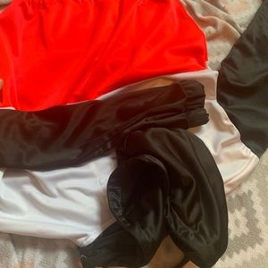 Color block cropped jacket